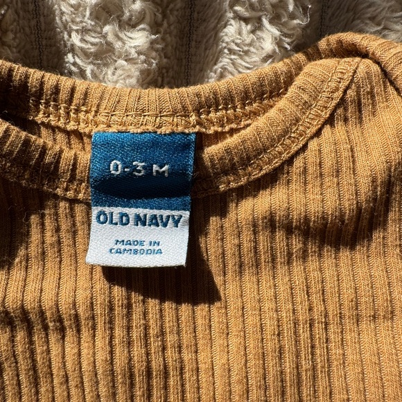 Ribbed Long Sleeve Baby Bodysuits - Picture 2 of 15